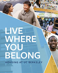Live where you belong, housing at UC Berkeley